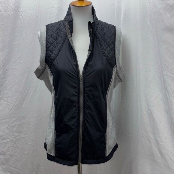 Women Everlast quilted fleece zip up vest L runner work out - Picture 1 of 6